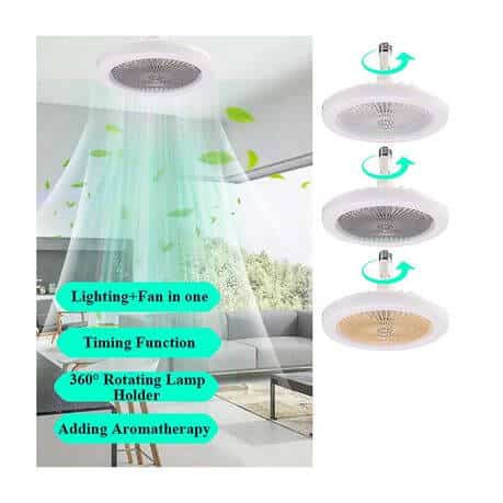 Ceiling Fan with Lighting Lamp